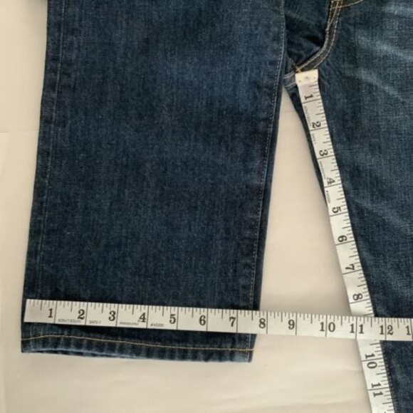 AE77 Jeans Size 29 Blue The Loose Japanese Selvedge 100% Organic Cotton - Picture 6 of 10